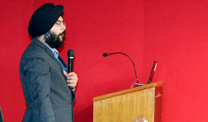 Read more about the article Distinguished Lecture Series- An Expert Talk – Mr. Ishvinder Singh