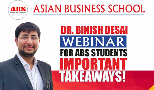 Read more about the article EDIC at ABS organised a highly inspiring live session by renowned Social Entrepreneur & Innovator, DR. BINISH DESAI – more famously known as “THE RECYCLE MAN OF INDIA”!